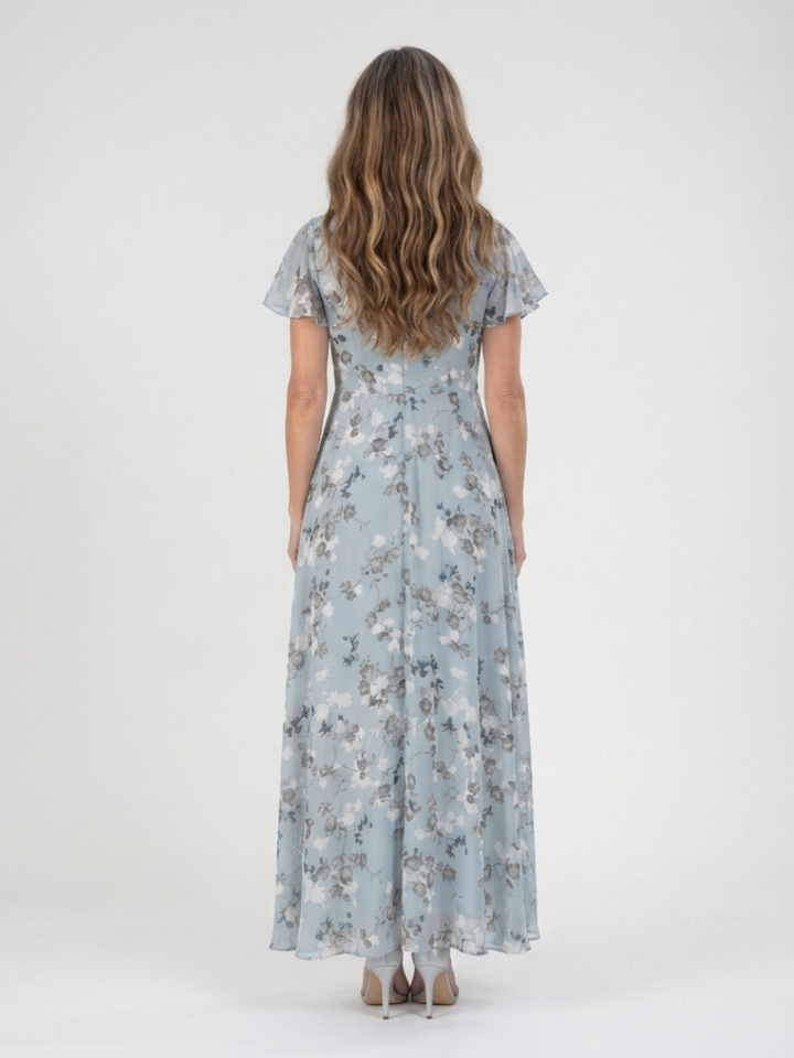 Paige | Maxi Dress in Floral Chiffon