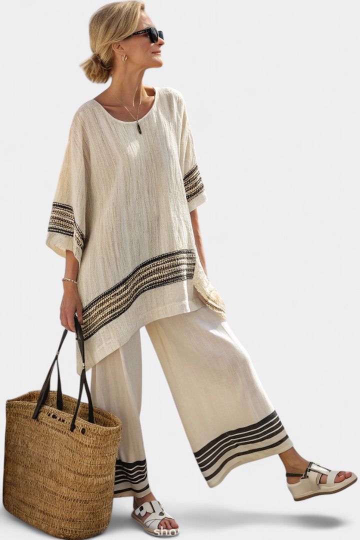 Noemi | Elegant Bamboo Linen Set