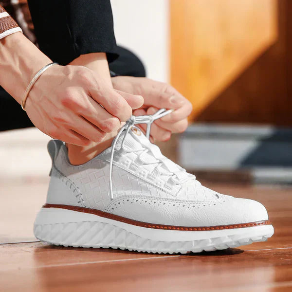 Xavier - Leather Oxford Shoes