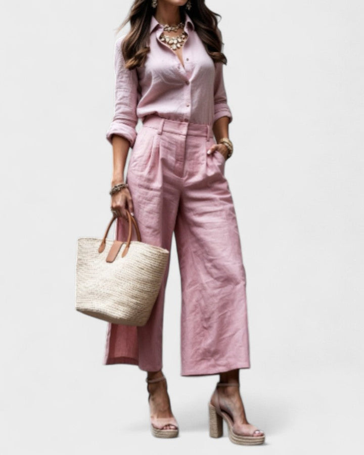Isla - Casual Chic Look Pink