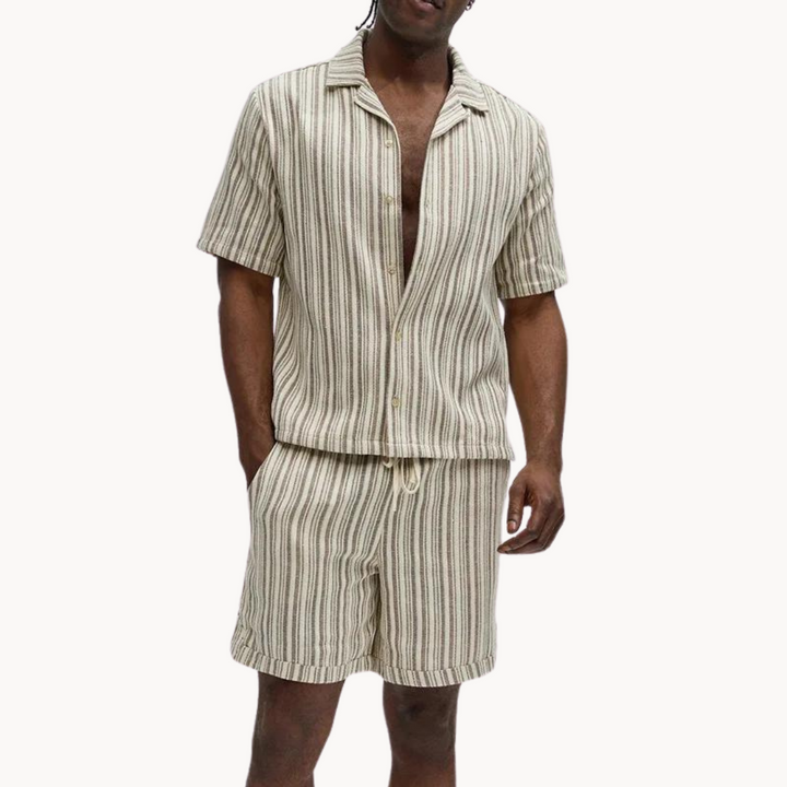 Polo Set - Textured Knit