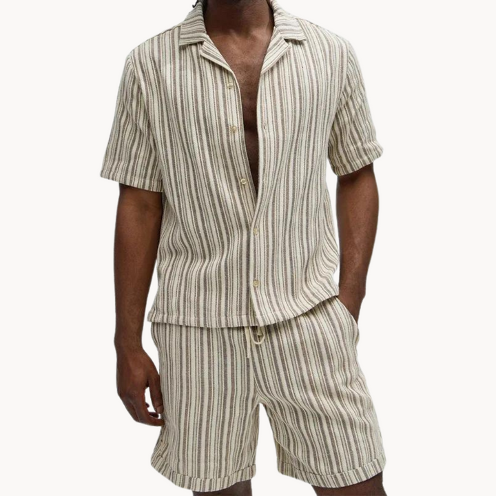 Polo Set - Textured Knit