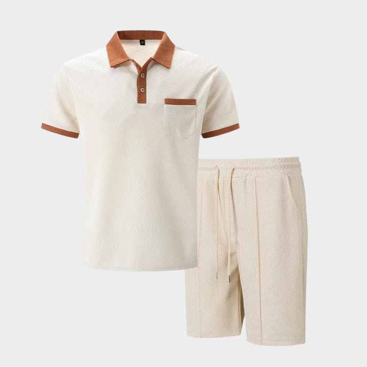 Polo Set - Waffle Fabric