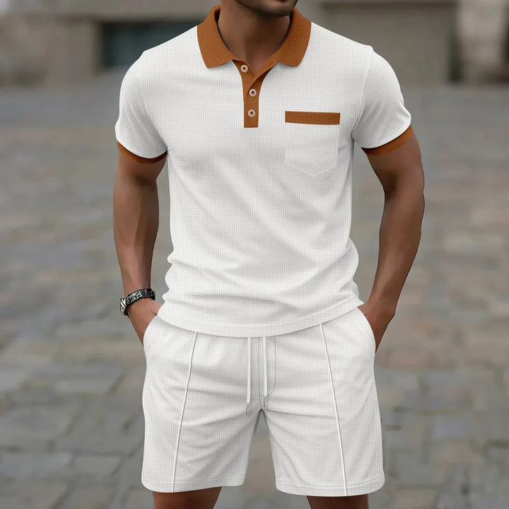 Polo Set - Waffle Fabric