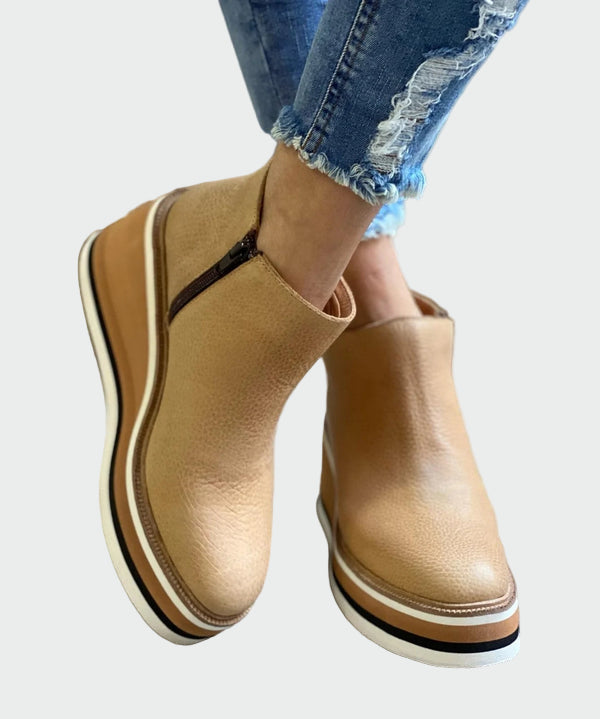 Inkas Leather Ankle Boots