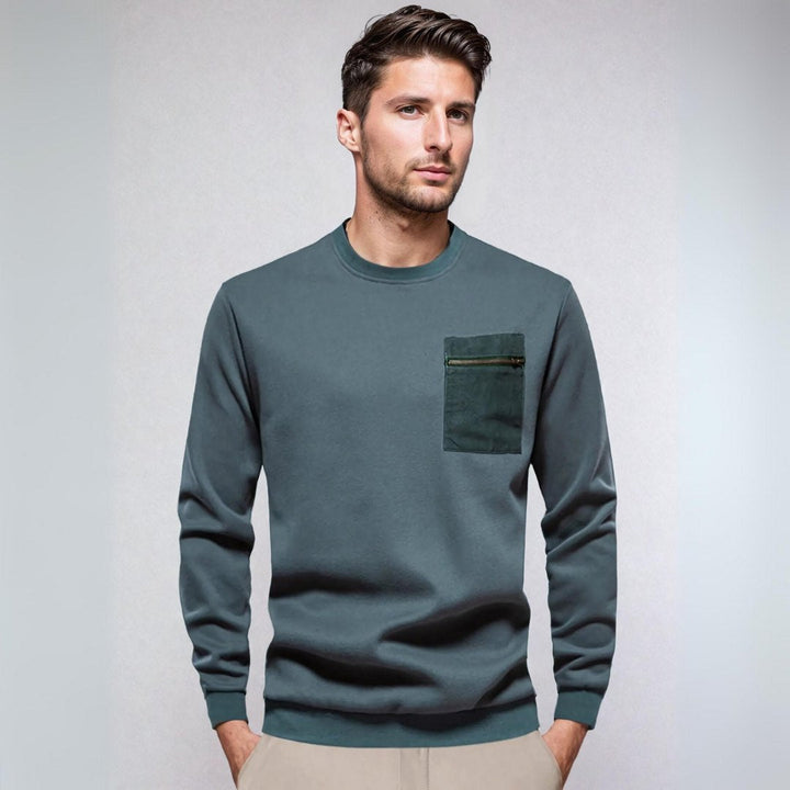 Glenn - Comfortable Knit Sweater
