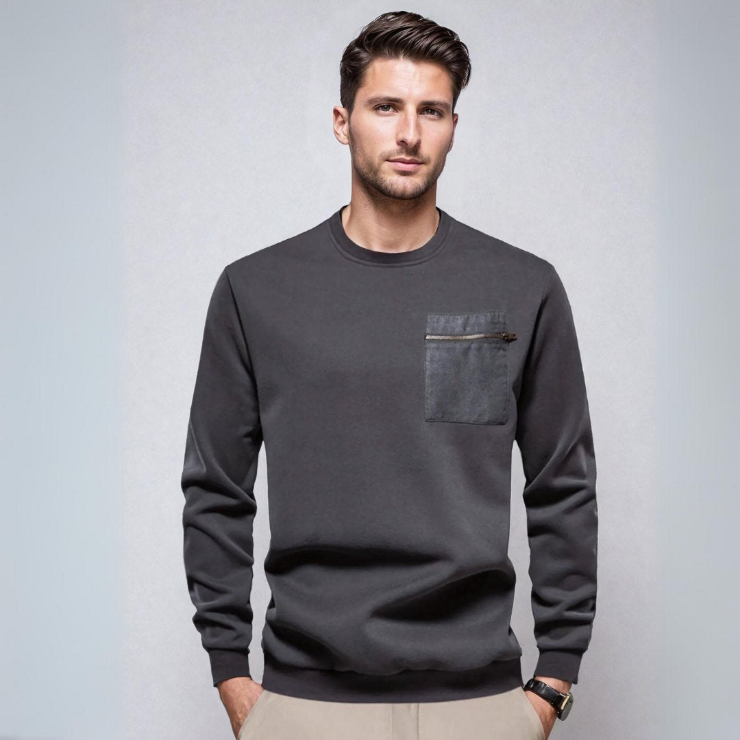 Glenn - Comfortable Knit Sweater