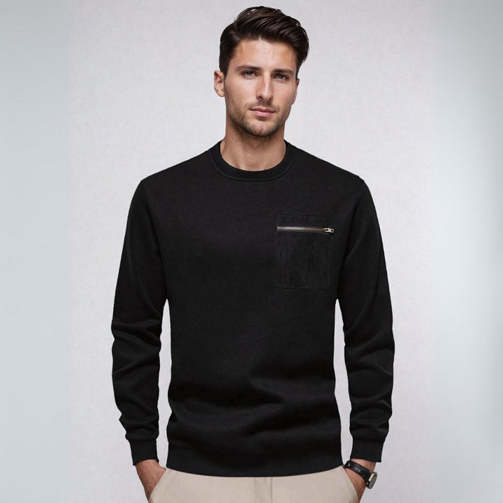 Glenn - Comfortable Knit Sweater
