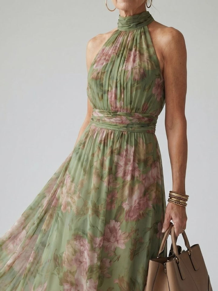 Mia | Dress with Gathered Straps