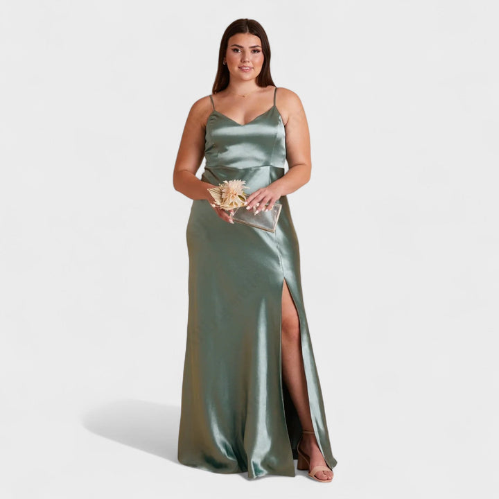 Hope | Long Satin Dress