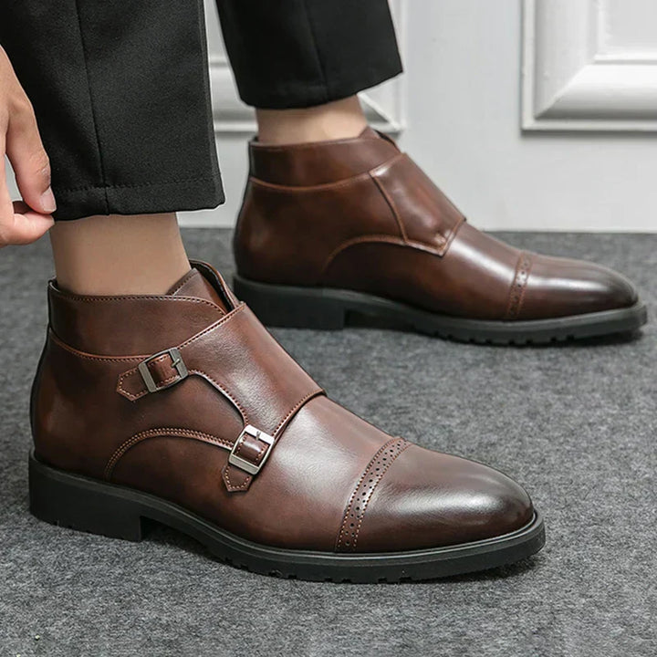 Ferris - Double Buckle Boots