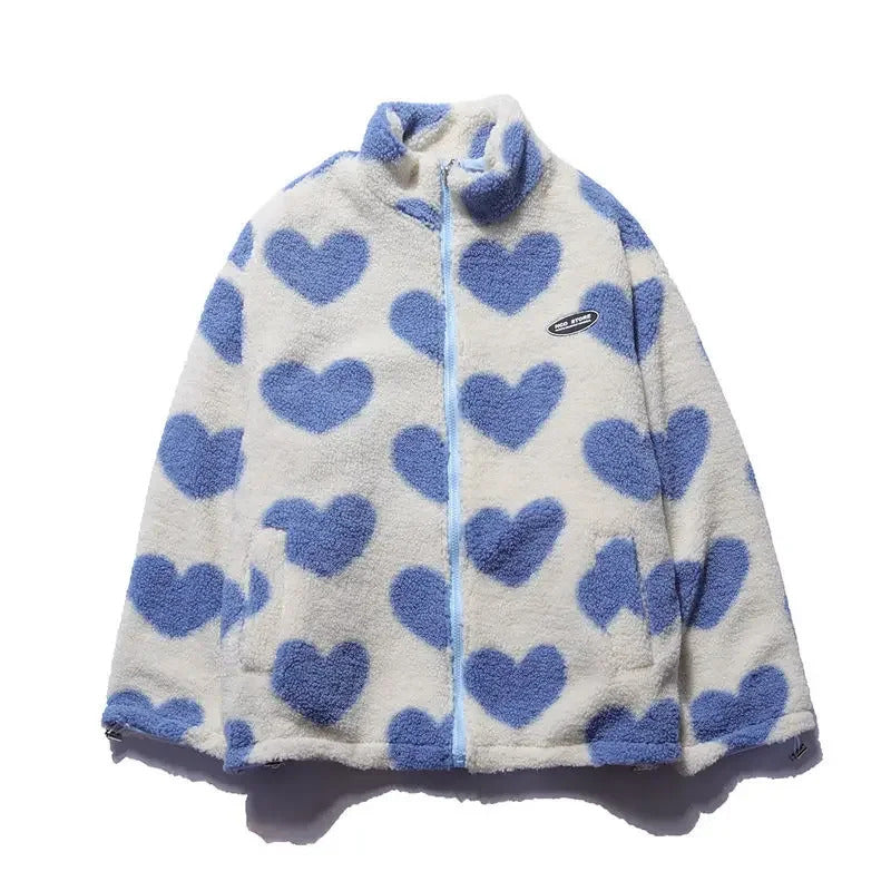 Cecily | Reversible Heart Jacket