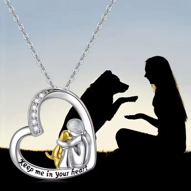 Dog Hug - Necklace
