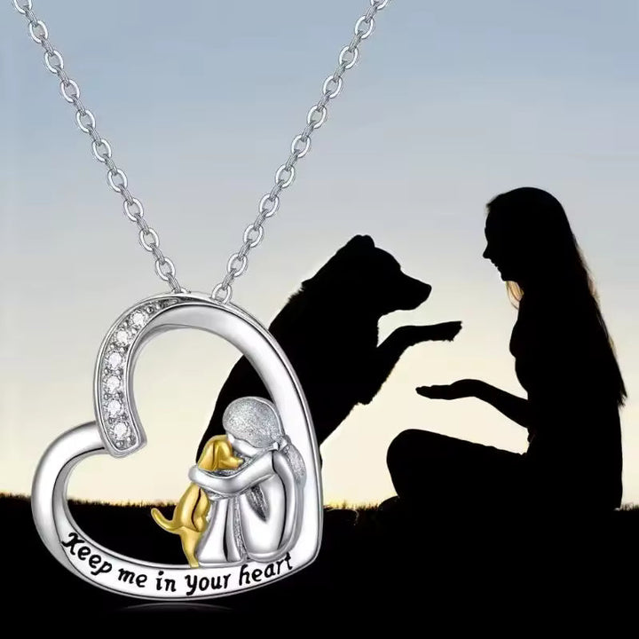Dog Hug - Necklace