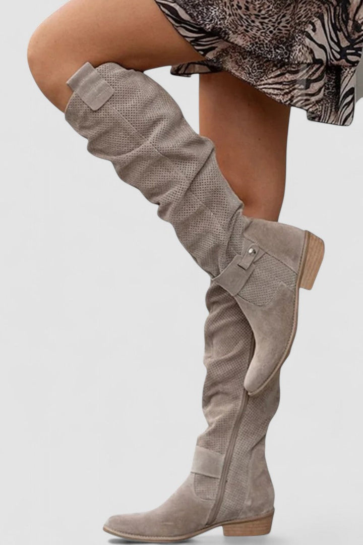 Starla - Elegant Knee-High Boots
