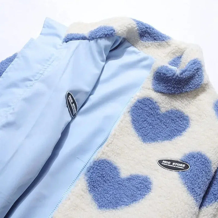 Cecily | Reversible Heart Jacket
