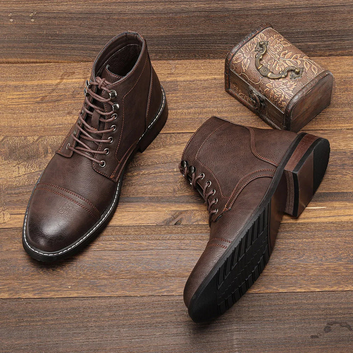 Vance - Retro Derby Boots