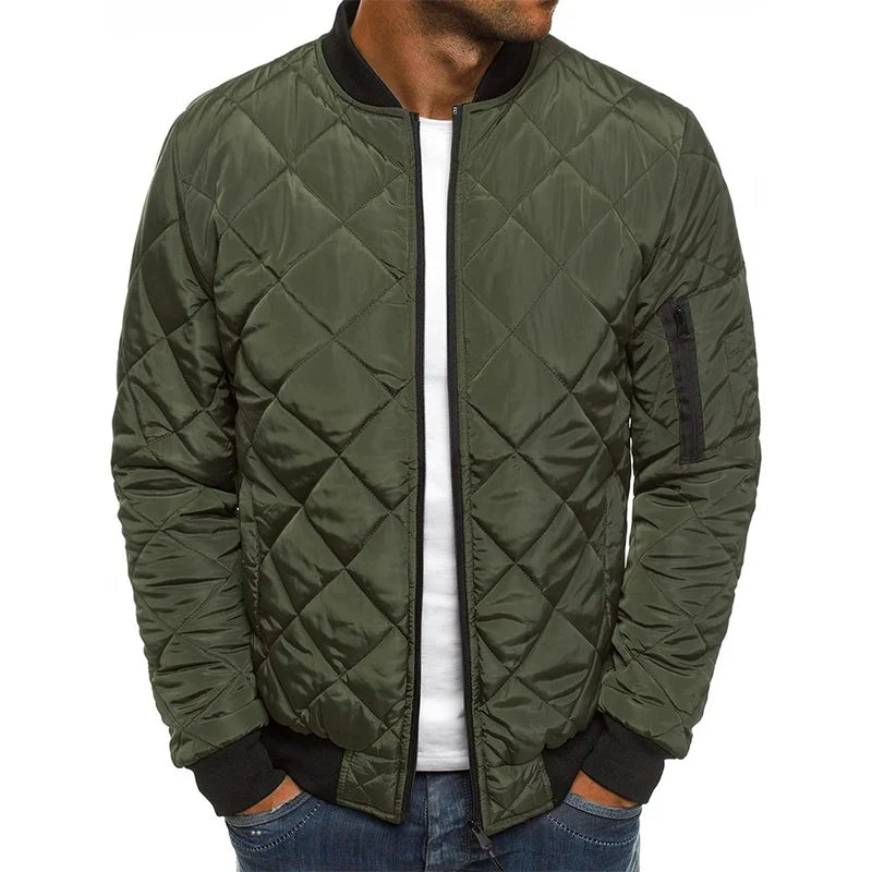 David - Cotton Jacket Diamond Pattern