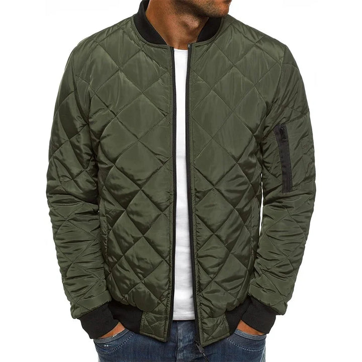 David - Cotton Jacket Diamond Pattern