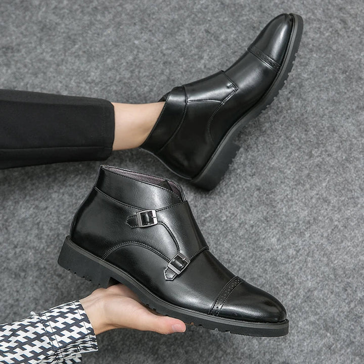Ferris - Double Buckle Boots