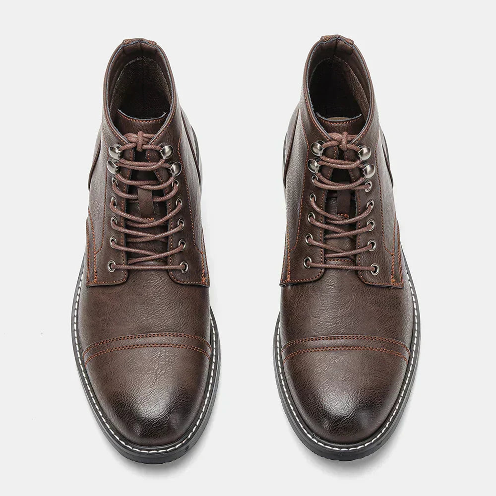 Vance - Retro Derby Boots