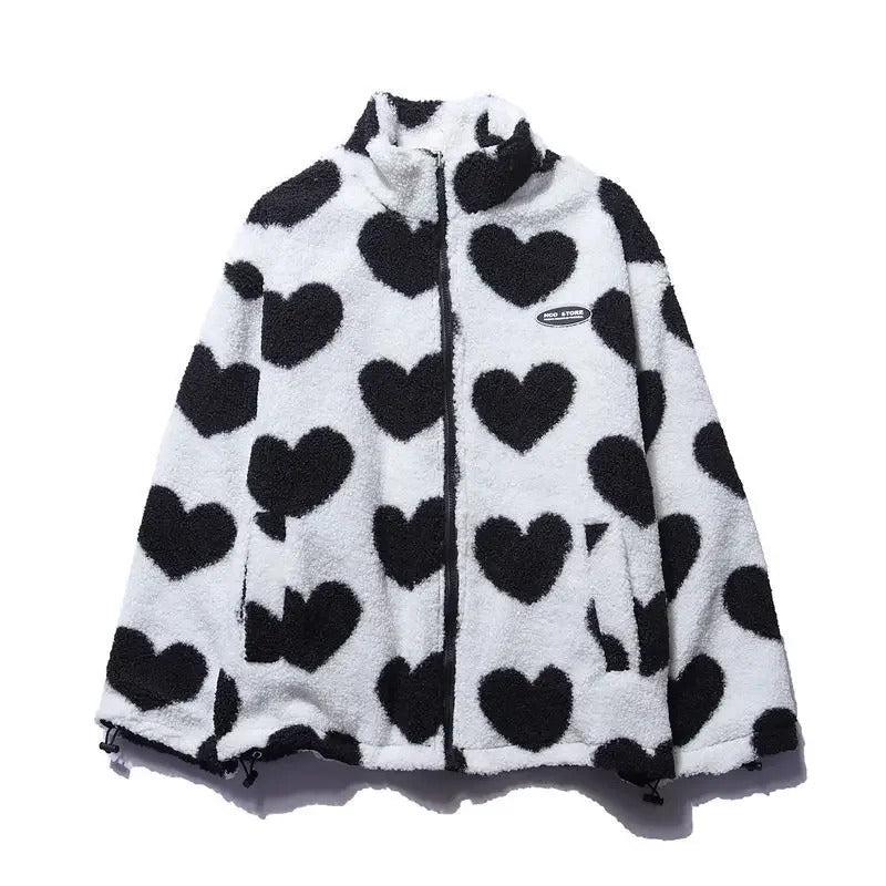 Cecily | Reversible Heart Jacket