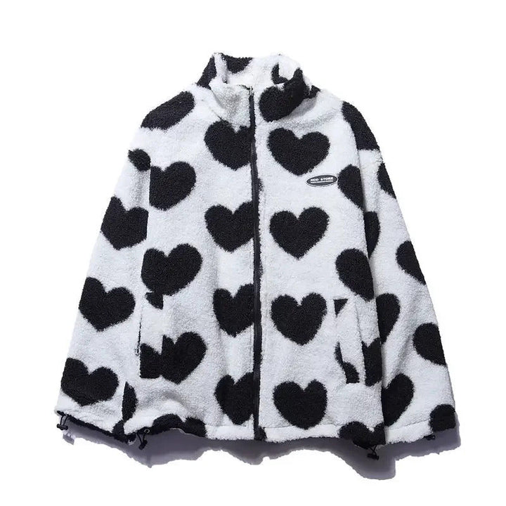 Cecily | Reversible Heart Jacket