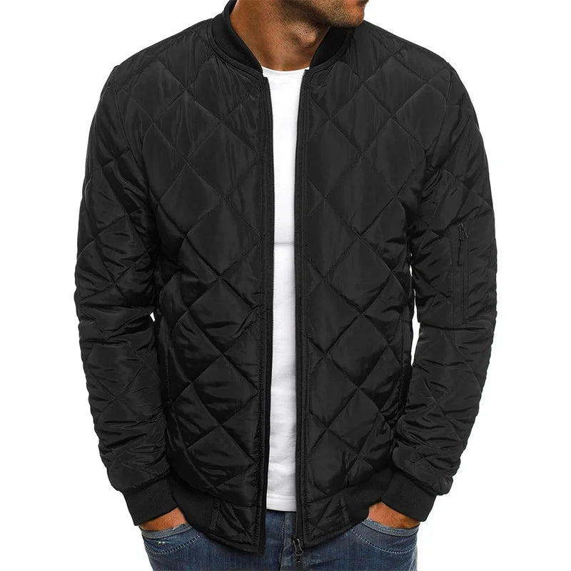 David - Cotton Jacket Diamond Pattern