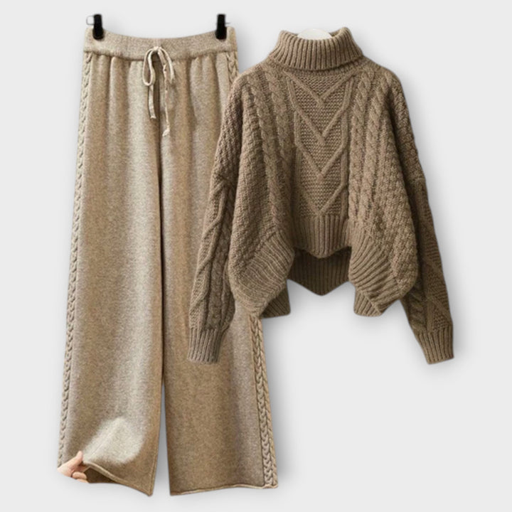 Olive | Elegant Knit Set