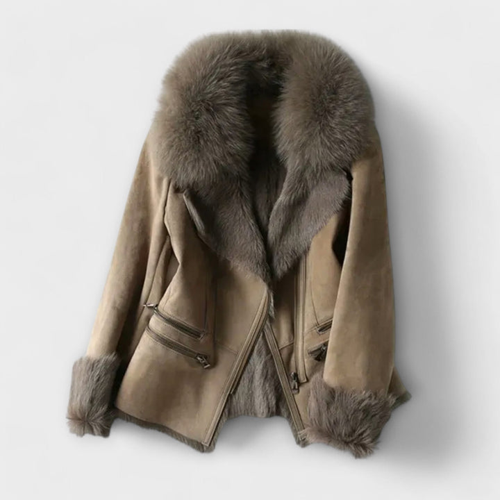 Marianne | Luxury Lambskin Coat