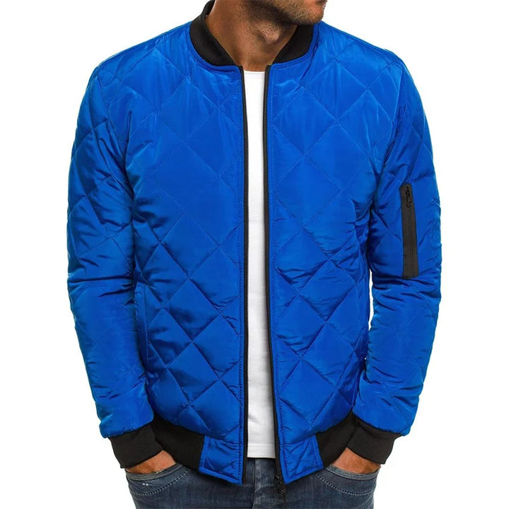 David - Cotton Jacket Diamond Pattern