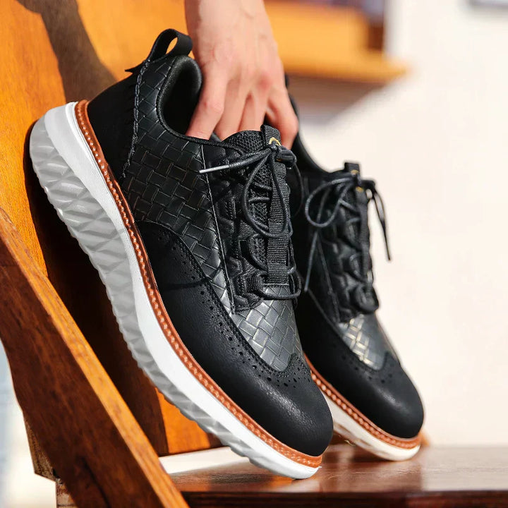 Xavier - Leather Oxford Shoes