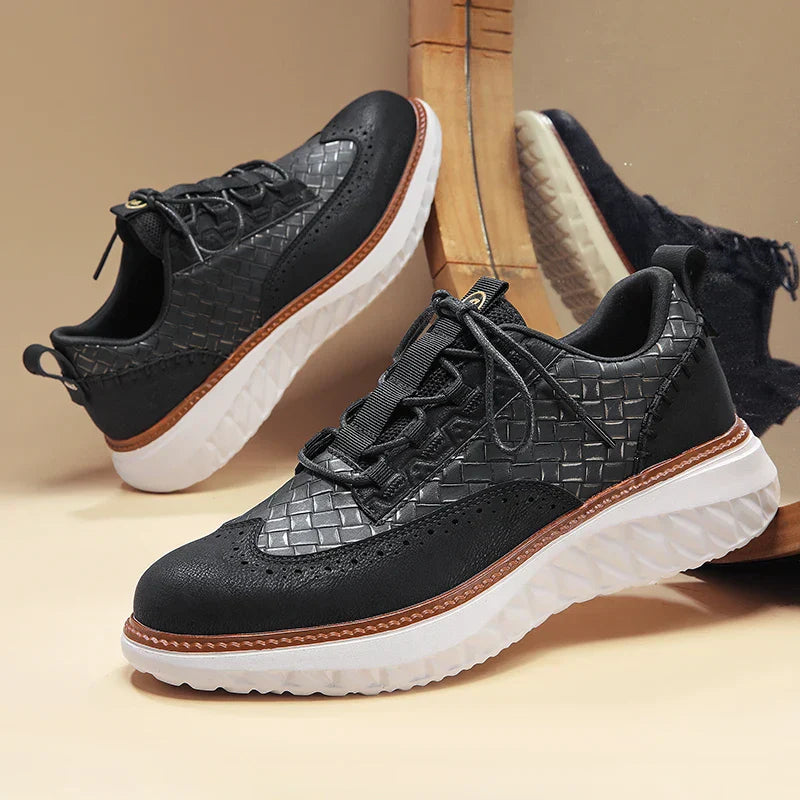 Xavier - Leather Oxford Shoes