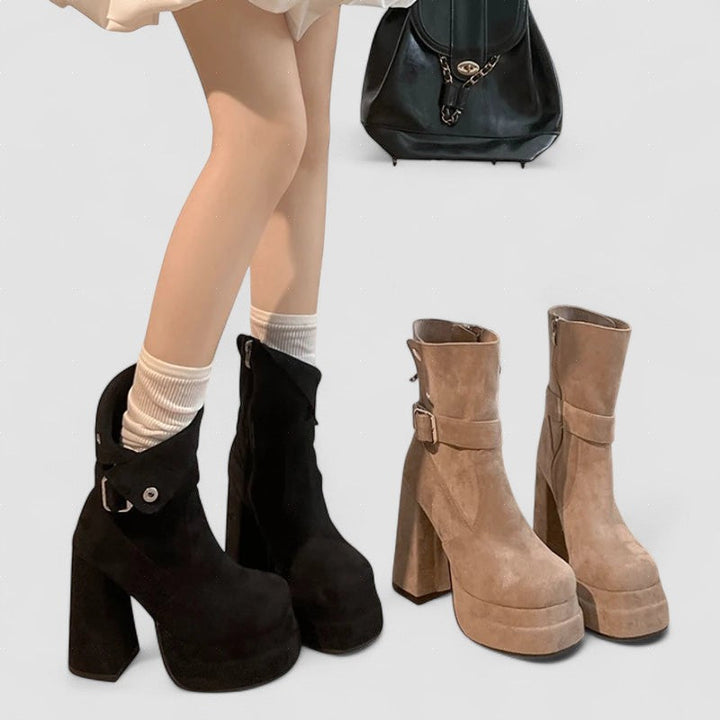 Amalia - Urban style boots with personality and confidence