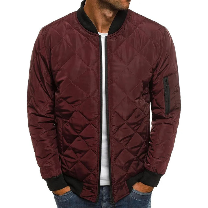 David - Cotton Jacket Diamond Pattern