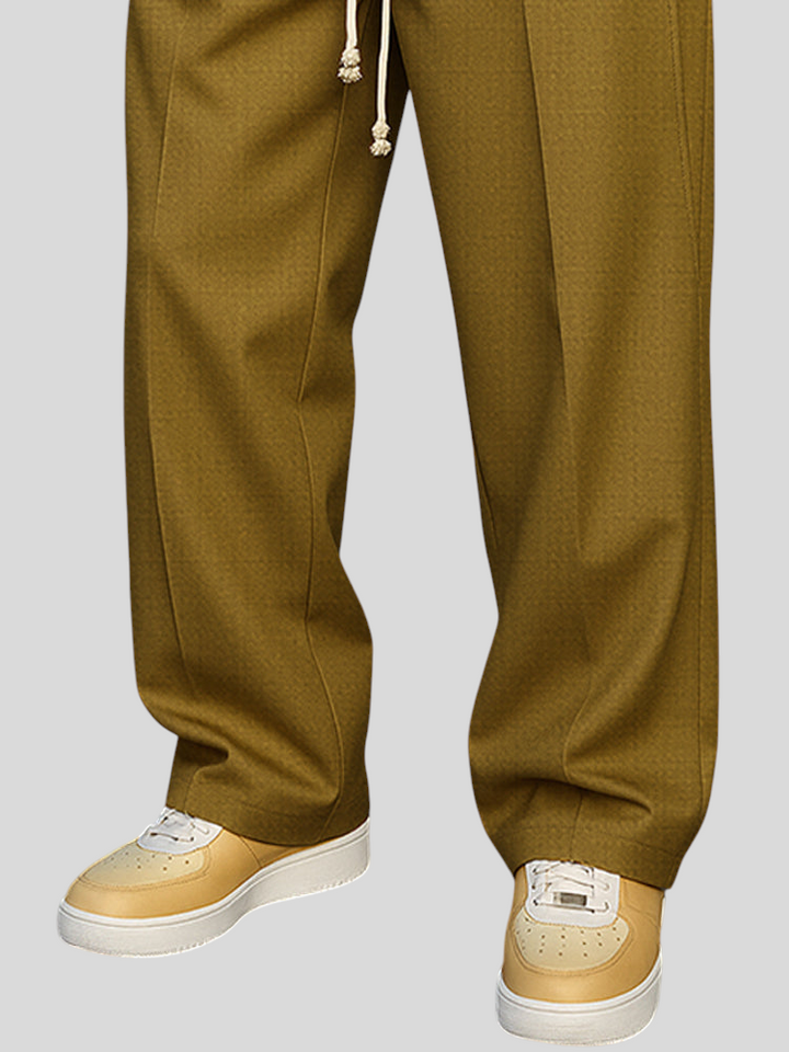 Edgar - Elegant Men's Pants with Drawstring