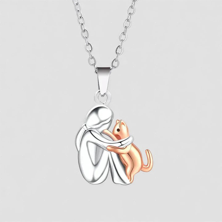 Cat Hug - Necklace
