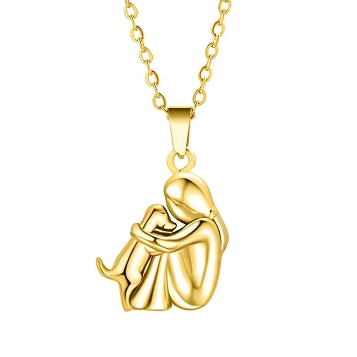 Dog Hug - Necklace