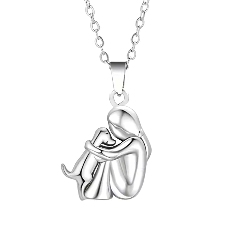 Dog Hug - Necklace