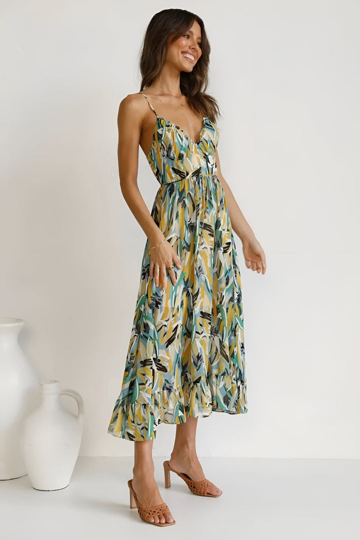 Quinn | Elegant and Colorful Dress