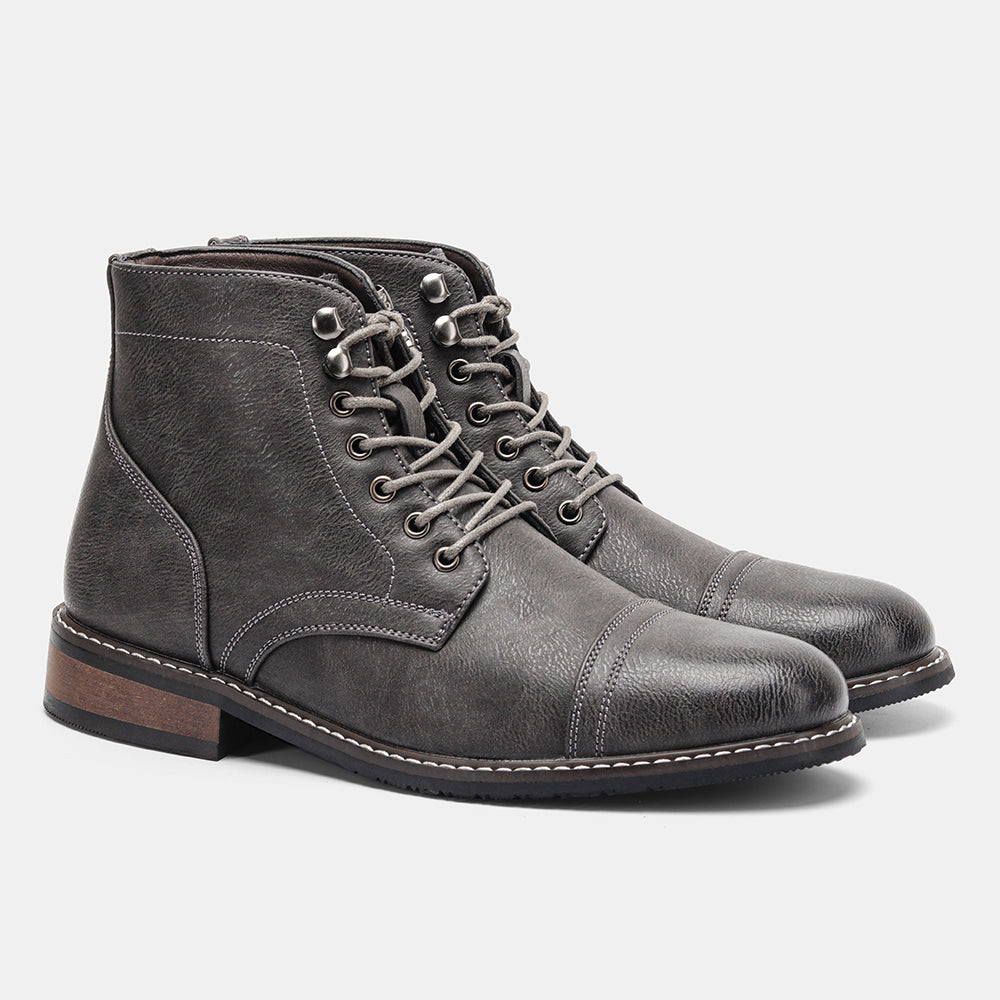 Vance - Retro Derby Boots