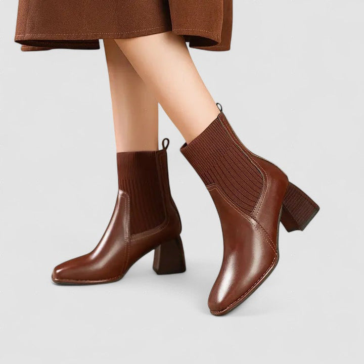 Cathy - Elegant Platform Boots