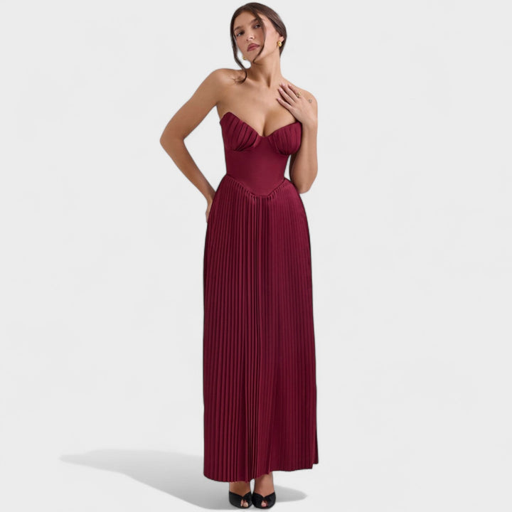 Autumn | Strapless Dress