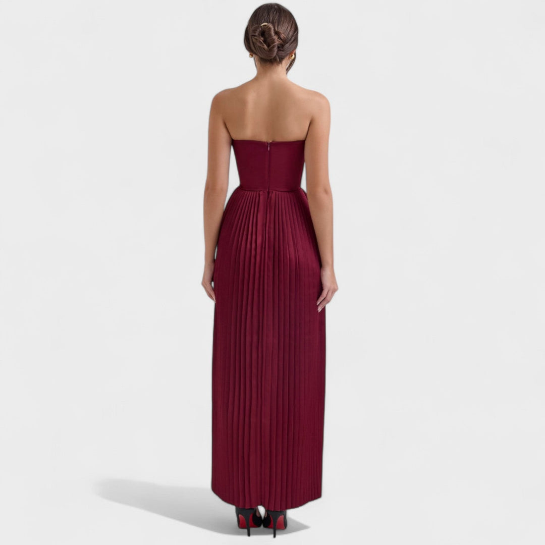 Autumn | Strapless Dress