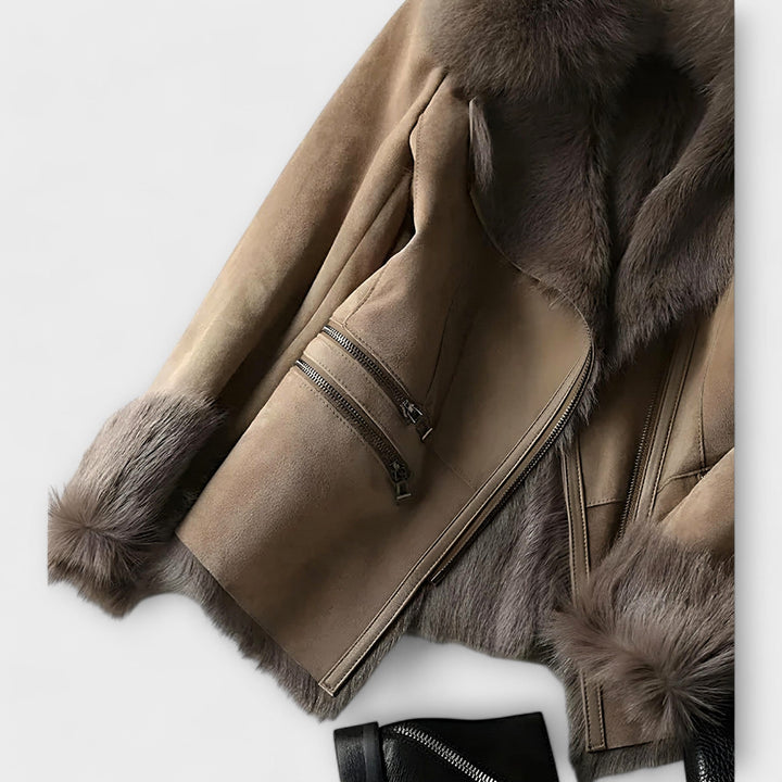 Marianne | Luxury Lambskin Coat