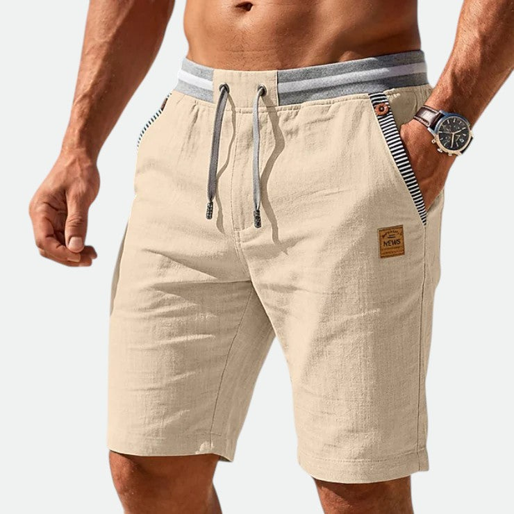 LUCAS | Lightweight Summer Shorts with Drawstring