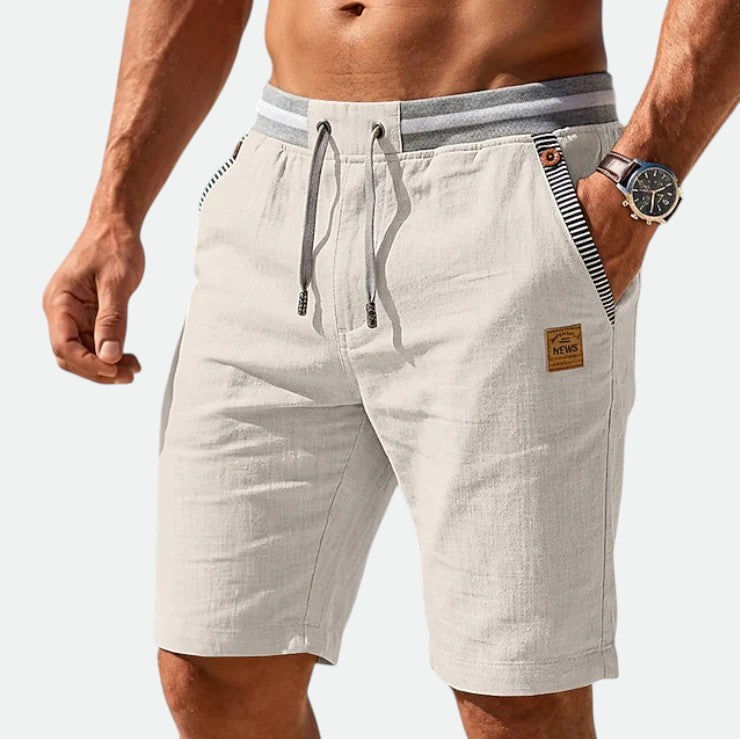 LUCAS | Lightweight Summer Shorts with Drawstring