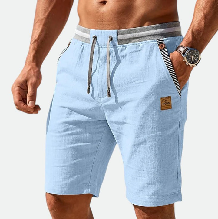 LUCAS | Lightweight Summer Shorts with Drawstring