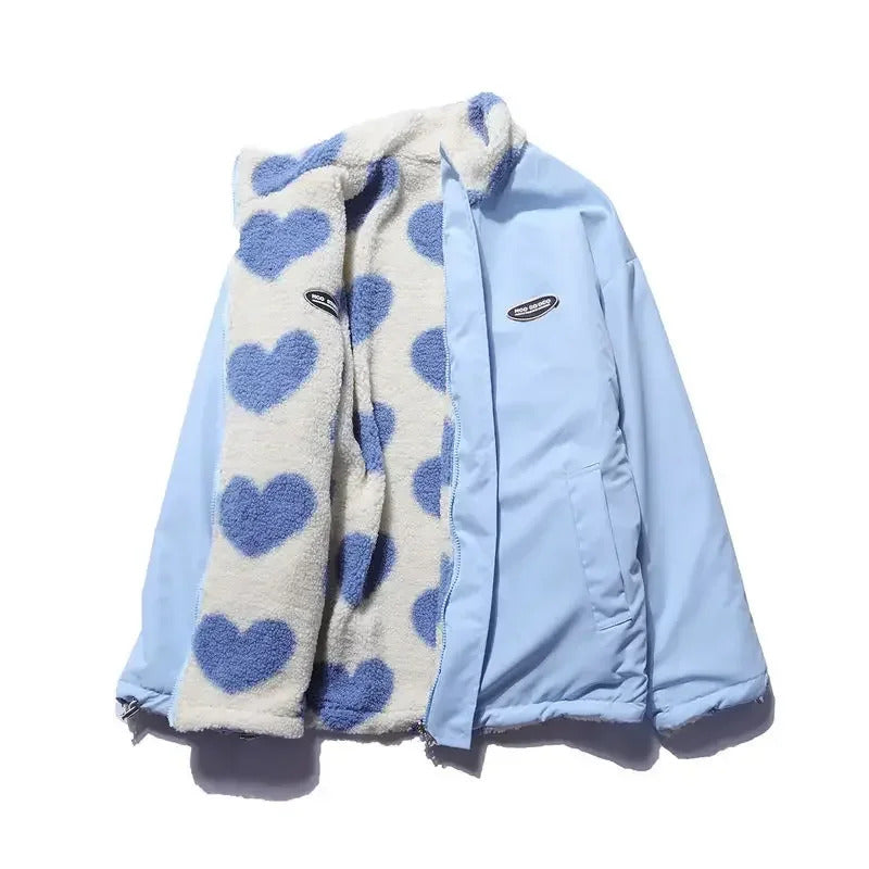 Cecily | Reversible Heart Jacket