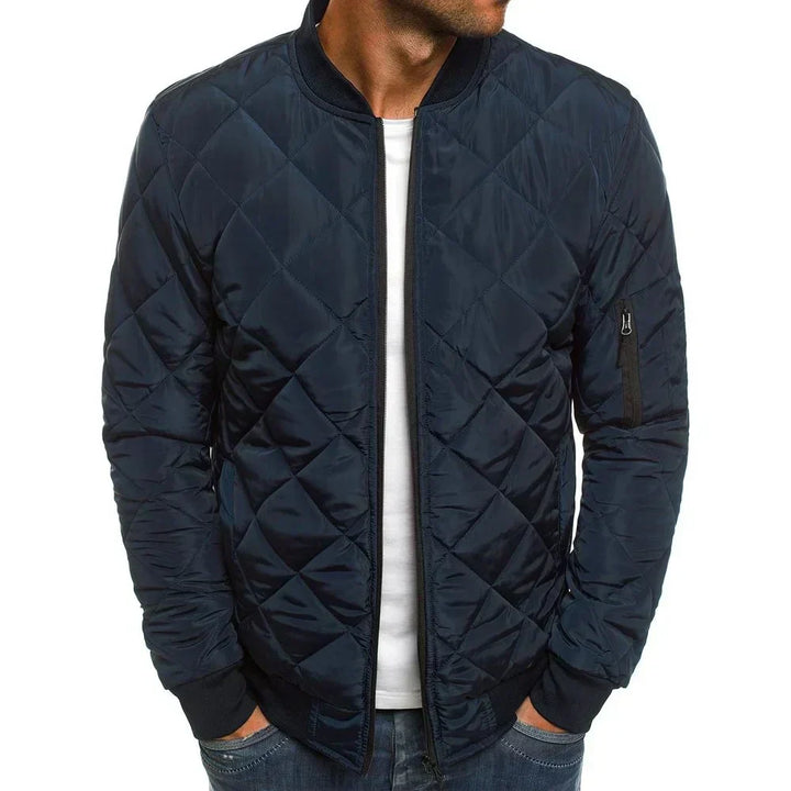 David - Cotton Jacket Diamond Pattern